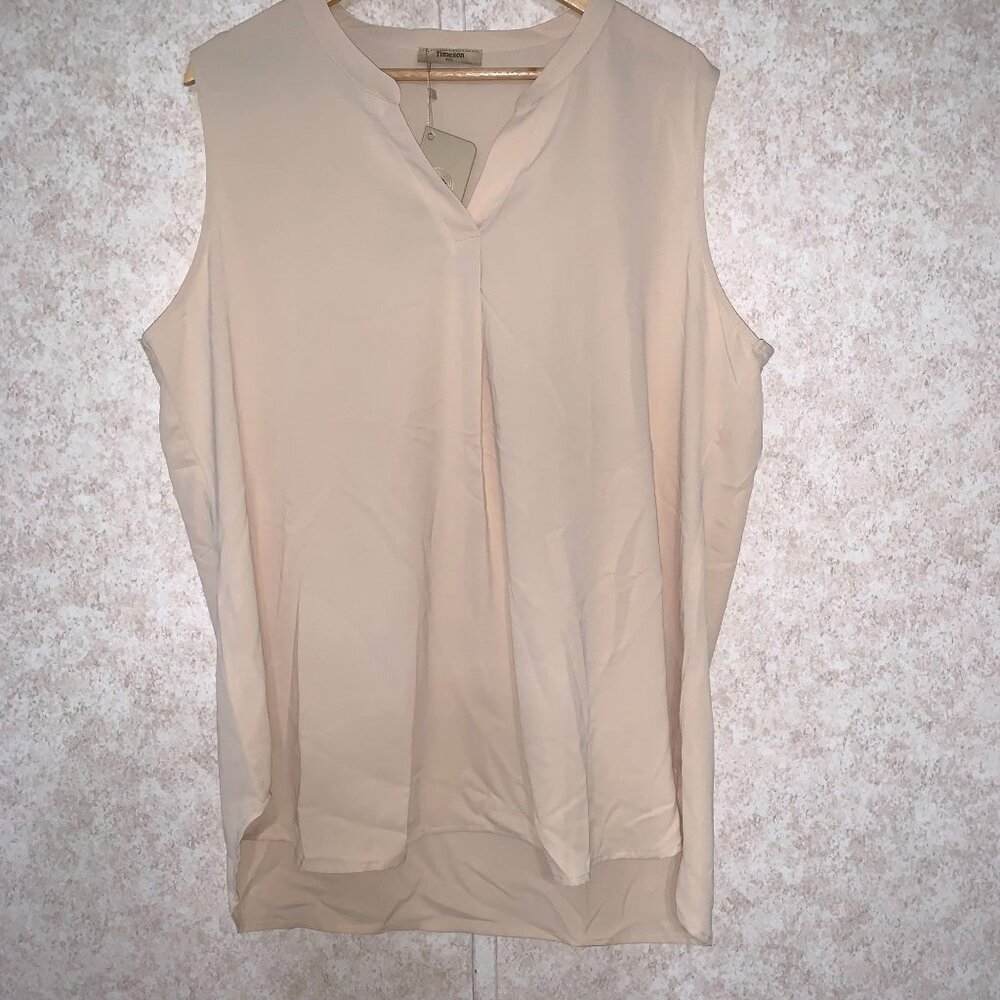 NWT‎ Timeson Tunic Tank V-neck Size XXL